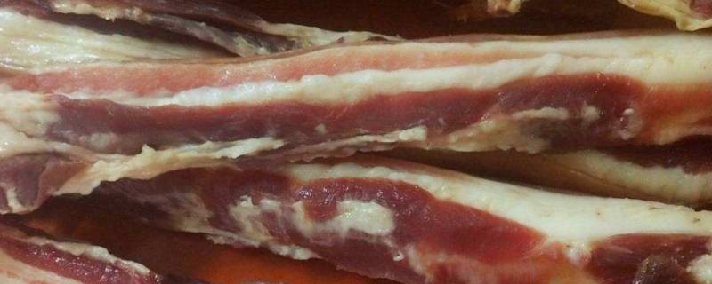 咸肉晒干后保存方法